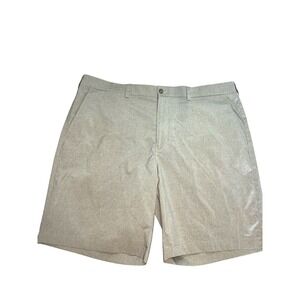 Grand Slam Shorts Mens 42 Beige Khaki Chino Golf